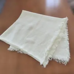 ASAUCE MÉLER リネン フリンジ ストール