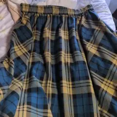 hinastyle ロングスカート チェック柄 3L