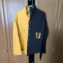 メンズ　長袖シャツ　ツートンカラー