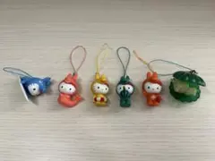 ハローキティ ロディ コラボ ストラップ 6個セット