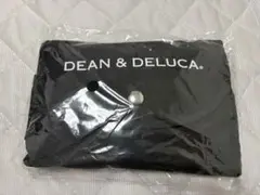 DEAN & DELUCA ショッピングバッグ ブラック エコバッグ 折りたたみ