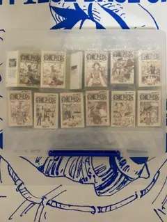 ワンピース 豆本 豆ガチャ本 コンプ 漫画 カプセル ベースショップ
