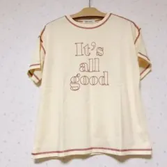 【新品未使用】REDYAZEL レディアゼル　コットンTシャツ　アイボリーのサムネイル