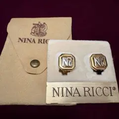 NINA RICCI (ニナリッチ)ロゴ　イヤリング