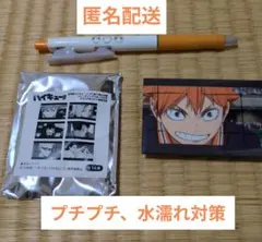 匿名配送 ハイキュー スクエア缶バッジ 日向翔陽