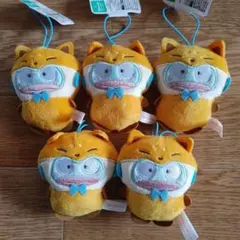 サンリオキャラクターズ どうぶつ着ぐるみマスコット キツネ編 ハンギョドン 5個