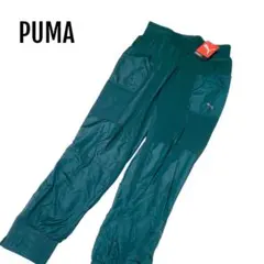 PUMA　プーマ　薄手パンツ　Lサイズ　深緑 タグ付き