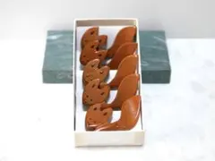 キタキツネ　箸置き　5個