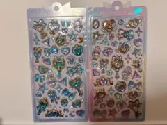 ボンボンドロップシール　マジカル　ブルー　レインボー