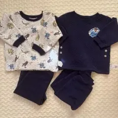 【値下げ】ユニクロ キルトパジャマ 2点セット