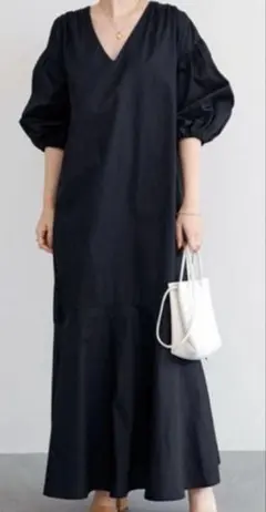新品Ame nochi hare アメノチハレ パワーショルダー ワンピース M
