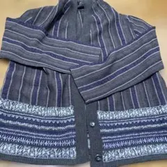 B83 襤褸 ストール 古布 リメイク 藍染 パッチワーク 継ぎ接ぎ 刺し子