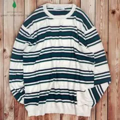 10M310◯ GLR ユナイテッドアローズ 薄手 コットンニット セーター M