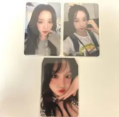 GIDLE qq music starlight ウギ トレカ 3枚 セット