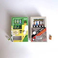 ダイドードリンコ レトロ自動販売機　2個　ミニチュア　自販機