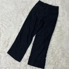 【c2854】☘️カジュアルパンツ　紺色　レディース　Sのサムネイル