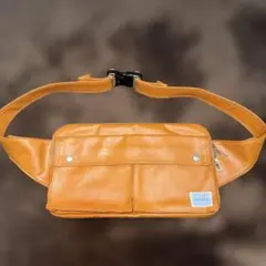 ポーター(porter) フリースタイルウエストバッグ キャメル
