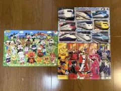 アンパンマン・新幹線・戦隊ヒーロー ジグソーパズルセット
