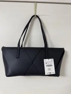 ZARA ハンドバッグ ブラックのサムネイル