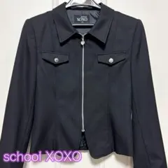 【shool XOXO】セットアップジャケット ブラック 160センチ