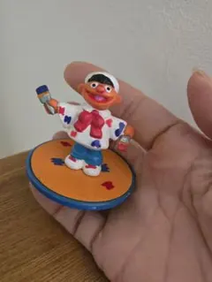 ビンテージ セサミストリート アーニー フィギュア アメトイ
