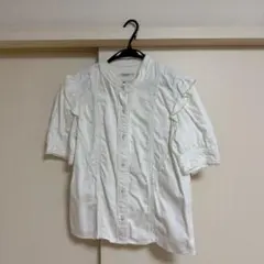 moussy デニムブラウス