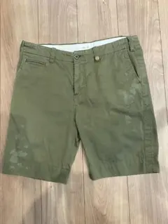 トゥモローランド　ブルーワーク　ペンキ加工　ハーフパンツ ショートパンツ メンズのサムネイル
