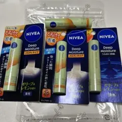 新品 ニベア ディープモイスチャー オリーブ＆レモンの香り 4本のサムネイル