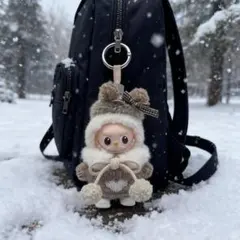 限定価格イニシャルラブブに適用Labubu服着せ替え服10cmぬい服 4点セット