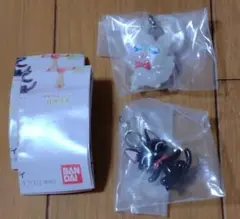 ガチャガチャ　2点セット　りぼんめじるしアクセサリー