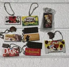 ガチャガチャ ミニチュア チョコ　ロッテ　明治8個