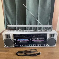 昭和レトロ!! サンヨー ラジカセ WMR-D6 ダブルカセット/ラジオ 箱付き