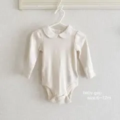 baby gap アイボリーロンパース 6-12m