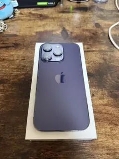 【中古品】Apple iPhone 14Pro ディープパープル 256GB