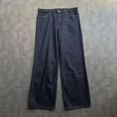 UNIQLO バギージーンズ 丈長め