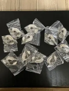 シルバー網目ブローチ 20個セット