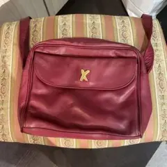 Paloma Picasso レザー ショルダーバッグ ボルドーのサムネイル