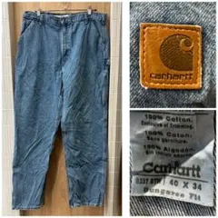 Carhartt カーハート　デニムパンツ　40×34　メキシコ製　古着屋購入