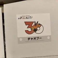 ポケモンセンター　30周年　キミに会えた　ステッカー　シール　チャオブーのサムネイル