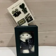 韓国限定 アミ×チェウシク テディベア キーリング ワッペン アミパリ Qoo10] アミパリス 【公式】韓国限定 チェウシク x AMI