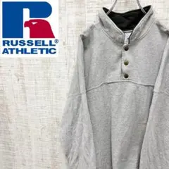 90s OOs russell athletic ラッセル ハーフボタン - メルカリ