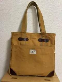 日乃本帆布 トートバッグ ブラウンのサムネイル