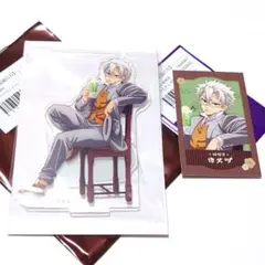 鬼滅の刃　AGF 2024 純喫茶 アクリルスタンド＆チェキ風カード　不死川実弥