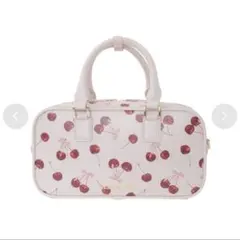 完売品Maison de FLEUR チェリー柄ショルダーバッグ