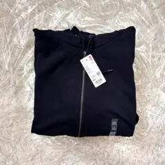 UNIQLO ユニクロ　フルジップパーカー　341-475380 BLACKのサムネイル