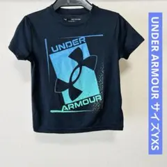 アンダーアーマー スポーツ 半袖Tシャツ YXS ブラック