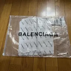 BALENCIAGA ショップ袋 保存袋 透明ジップバッグのサムネイル