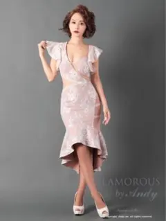 Andy マーメイドミニドレス