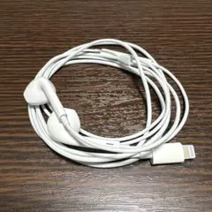 【中古品】Apple純正 EarPods ライトニング有線イヤホン