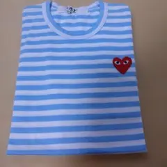 COMME des GARÇONS PLAY ストライプTシャツ Sサイズ